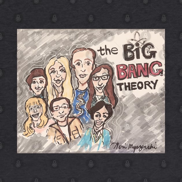 The Big Bang Theory by TheArtQueenOfMichigan 